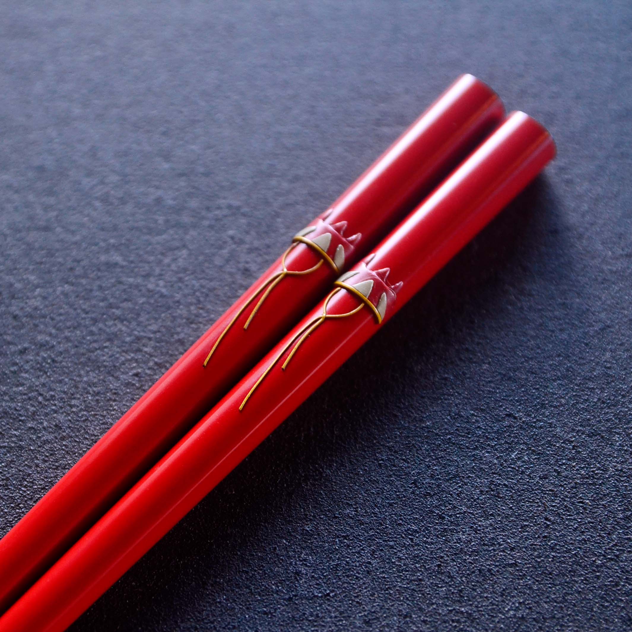 お箸 一膳 花笠 – 角萬漆器