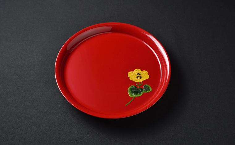 Amazon.co.jp: 琉球漆器 銘々皿 ゆうな : ホーム＆キッチン