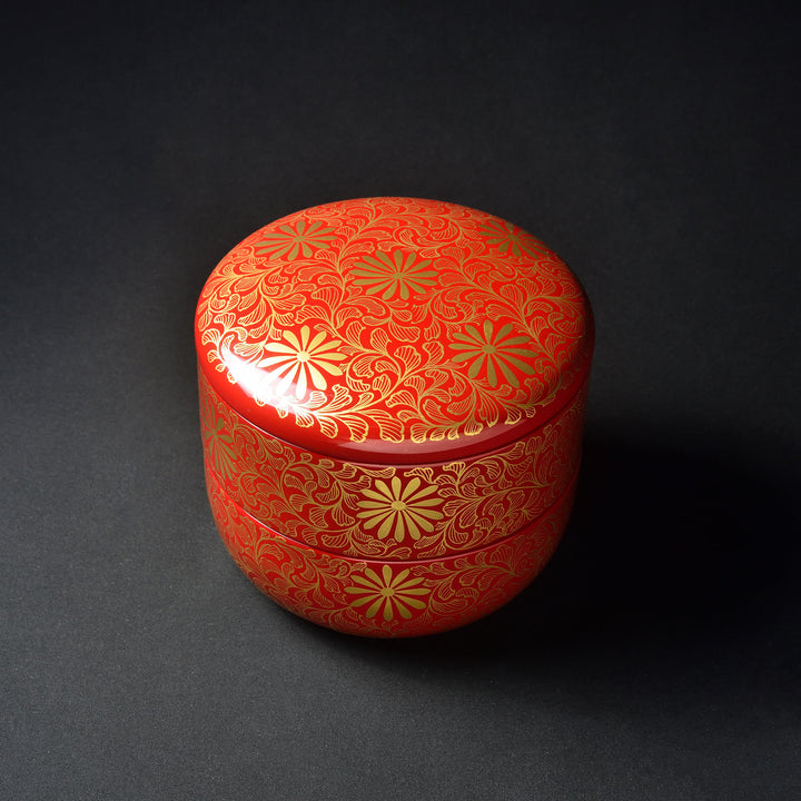 丸重 金蒔絵菊唐草