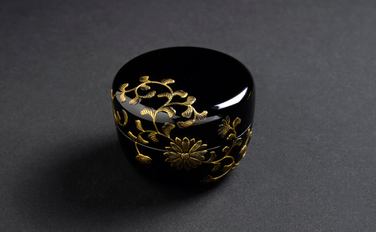 平棗 小 堆錦金菊唐草