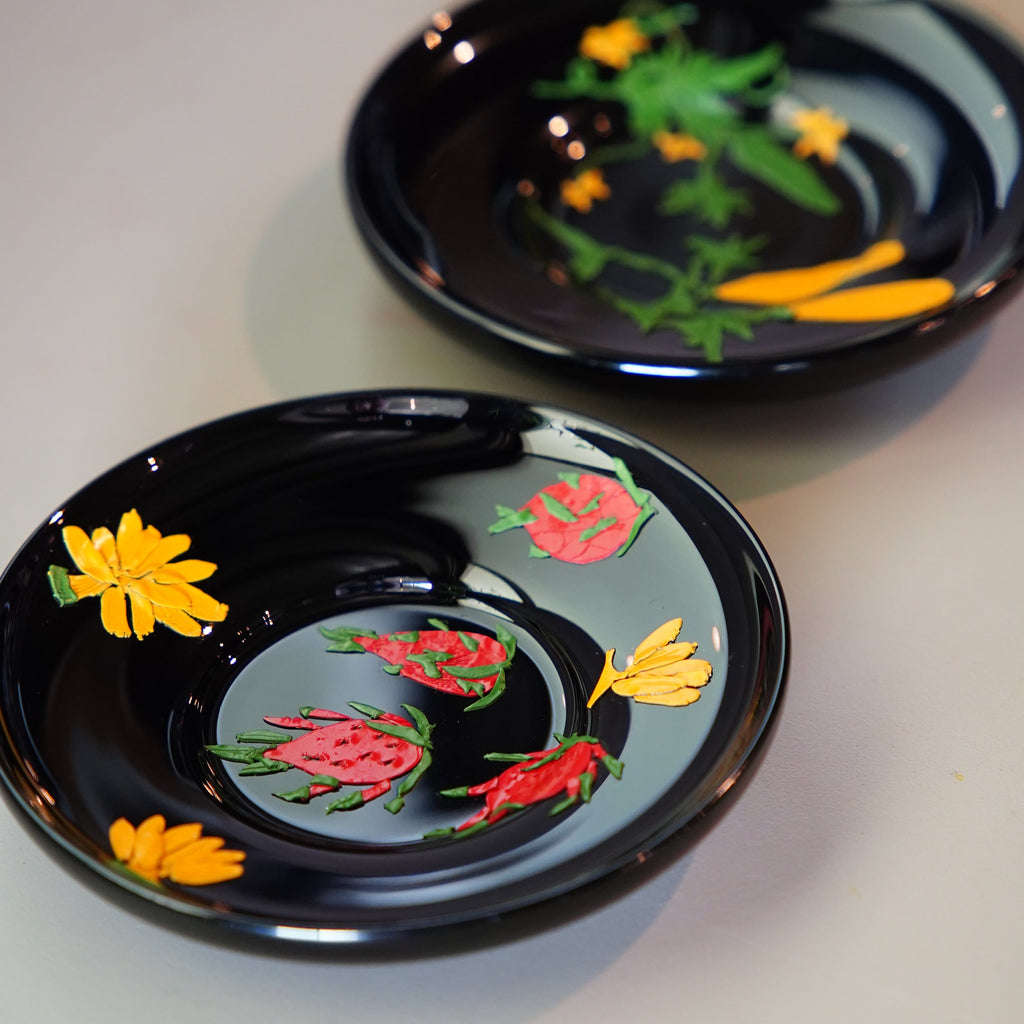 東道盆　沖縄琉球漆器　角萬漆器（とぅんだーぶん　トゥンダーブン）新品未使用 新品未使用 沖縄琉球漆器 角萬漆器 東道盆（とぅんだ