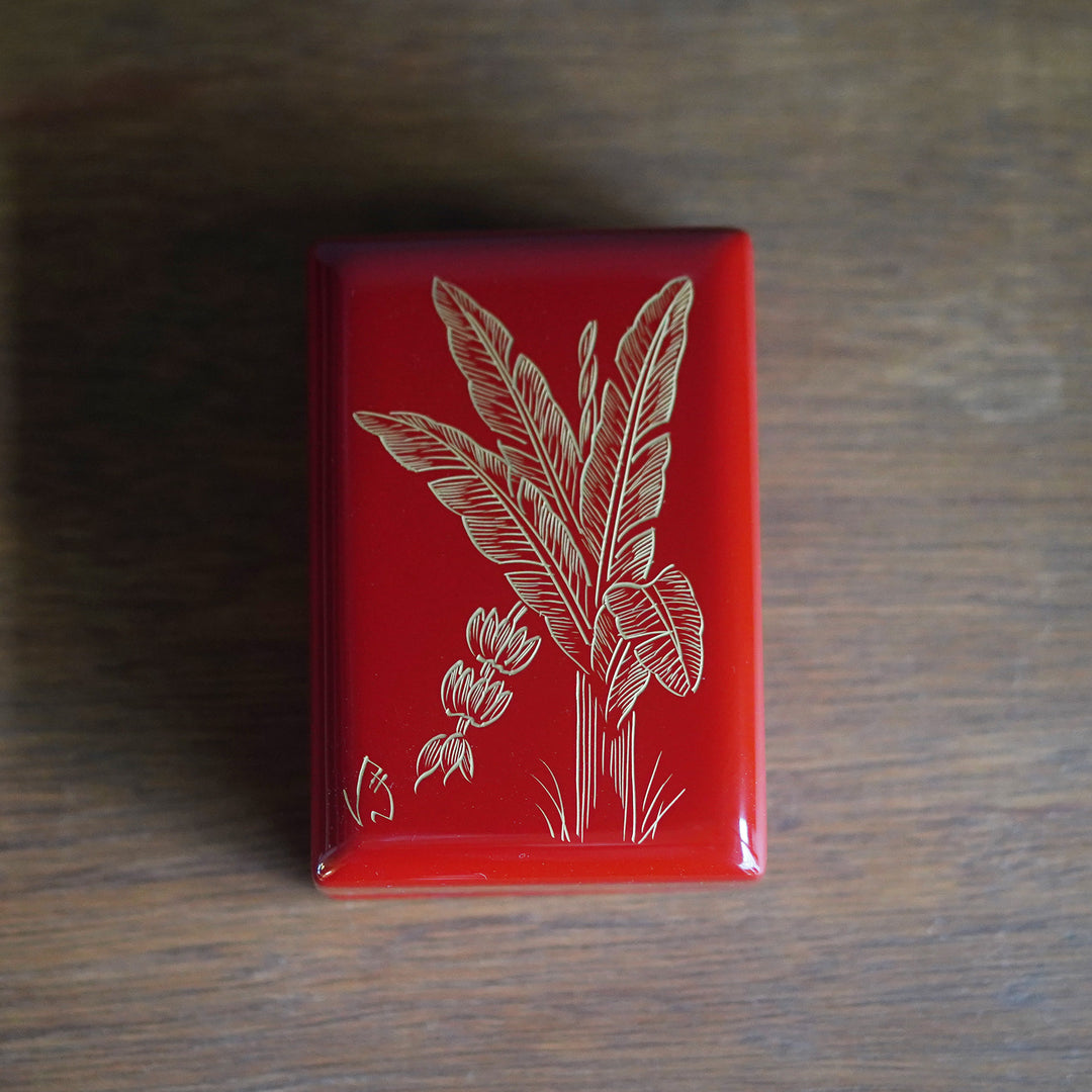 芭蕉 名刺入れ / 金城唯喜氏作