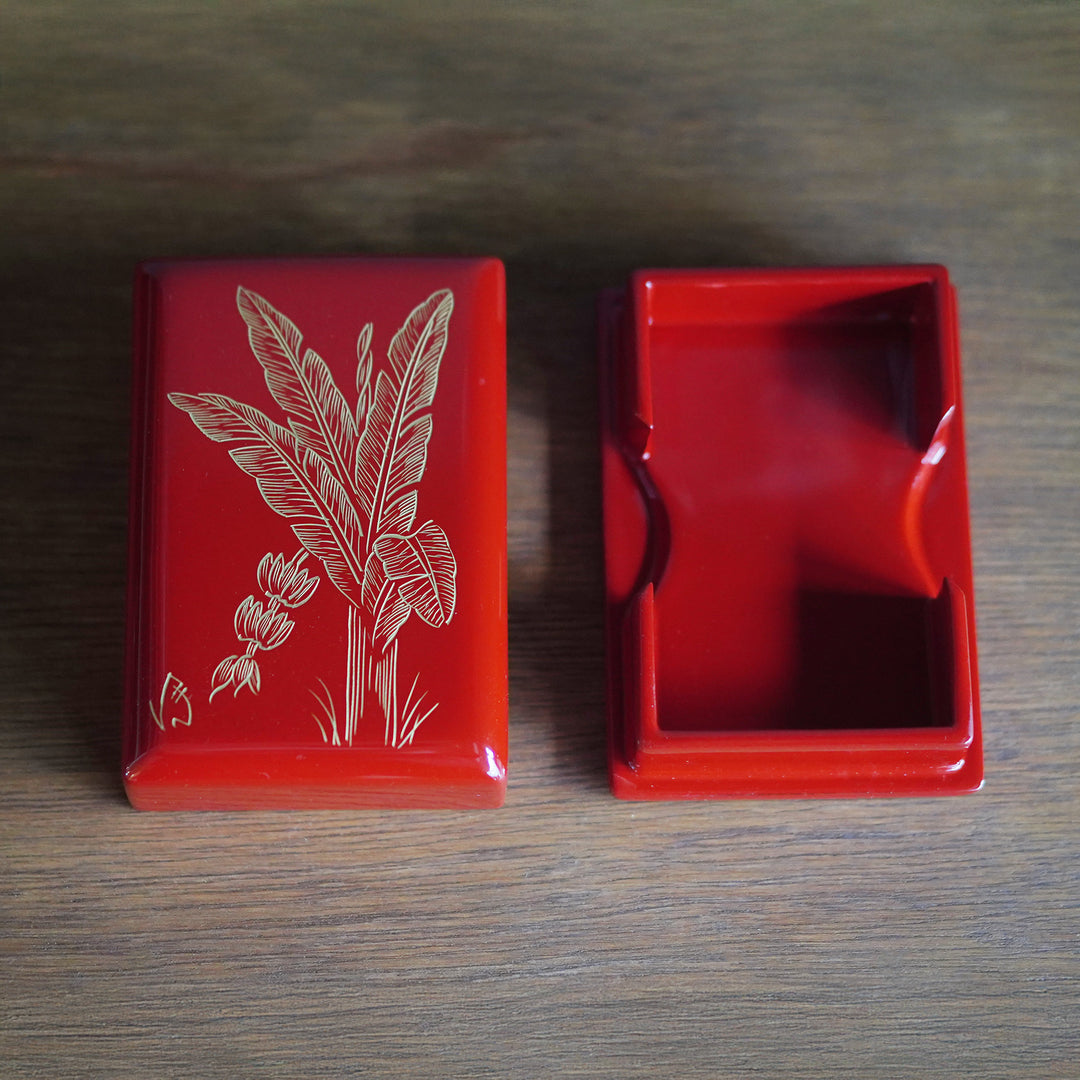 芭蕉 名刺入れ / 金城唯喜氏作