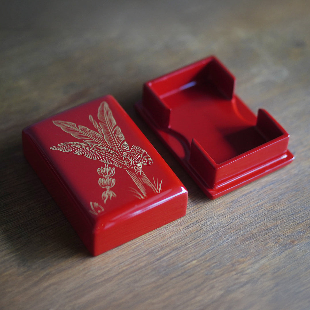 芭蕉 名刺入れ / 金城唯喜氏作