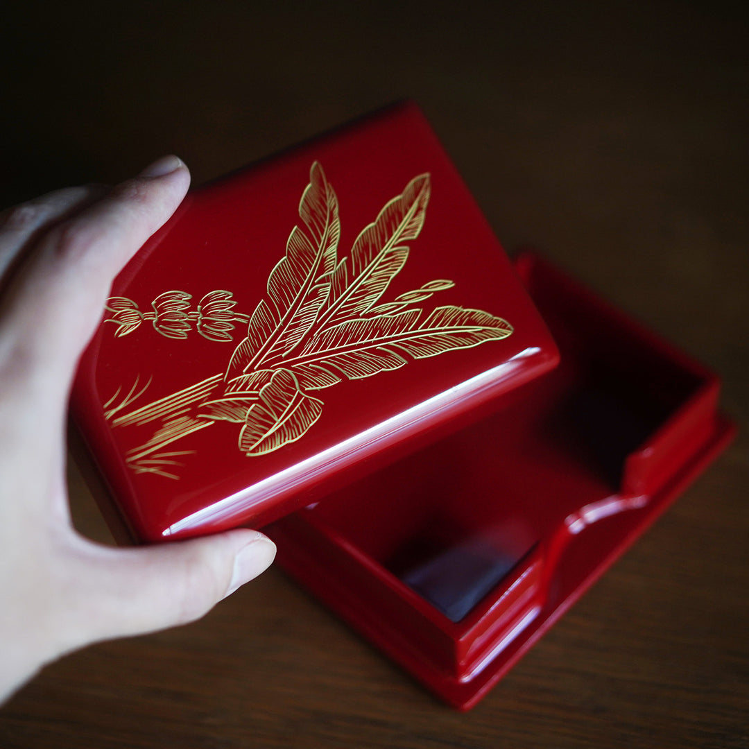 芭蕉 名刺入れ / 金城唯喜氏作