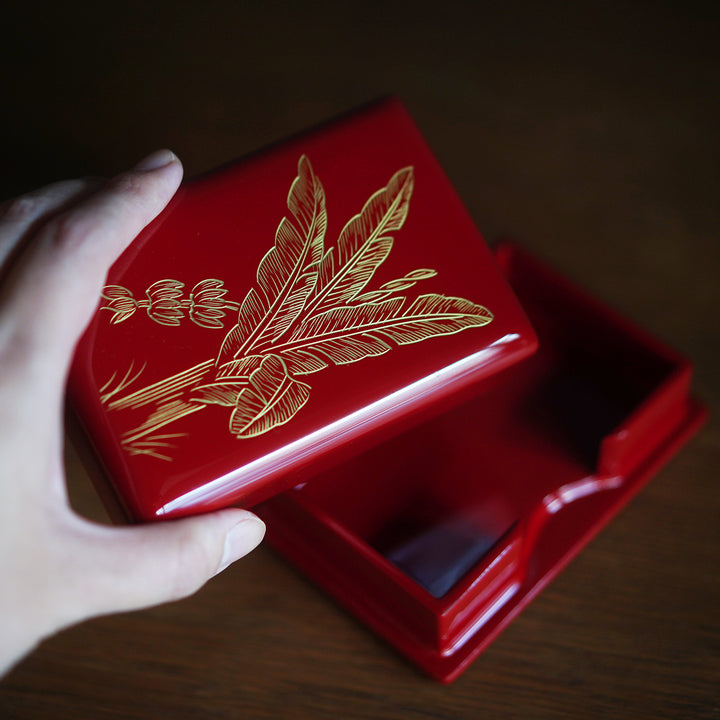 芭蕉 名刺入れ / 金城唯喜氏作