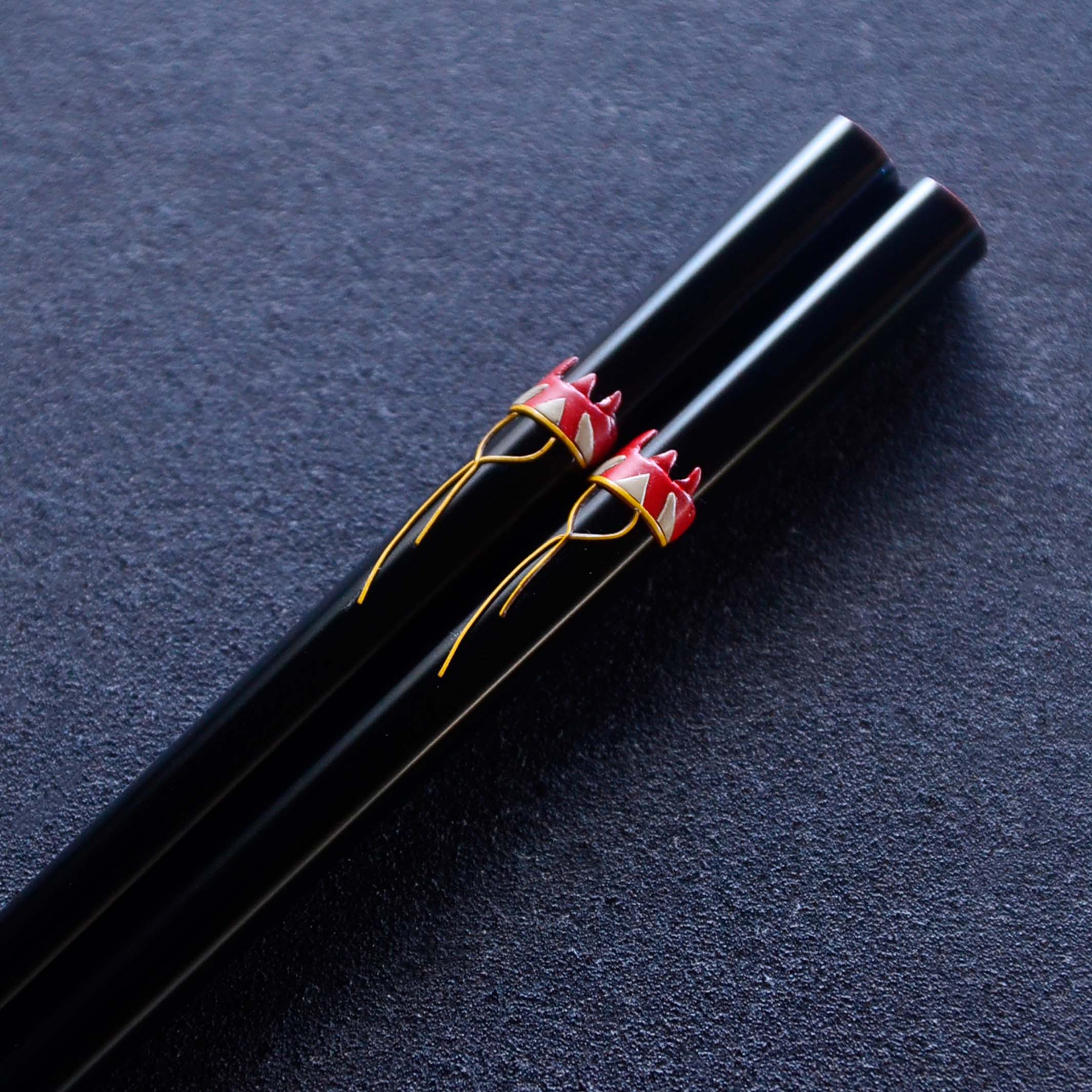 お箸 一膳 花笠 – 角萬漆器