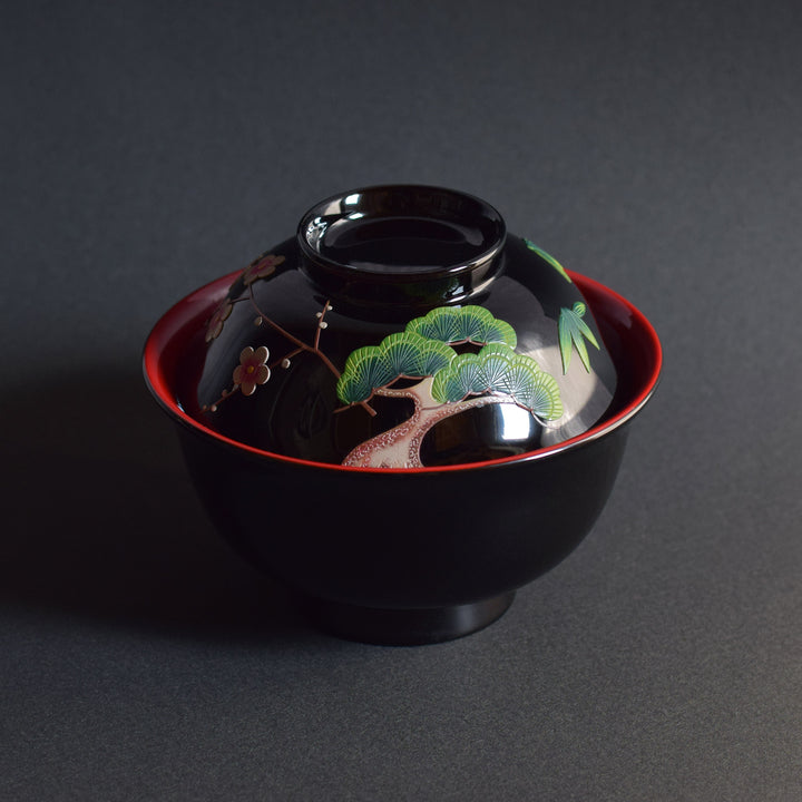 吸物椀 新型 松竹梅