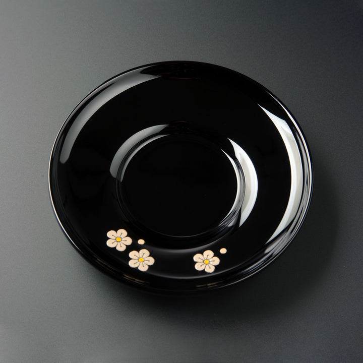 ダルマ茶托 梅