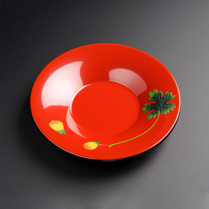 朝顔茶托 パパイヤ